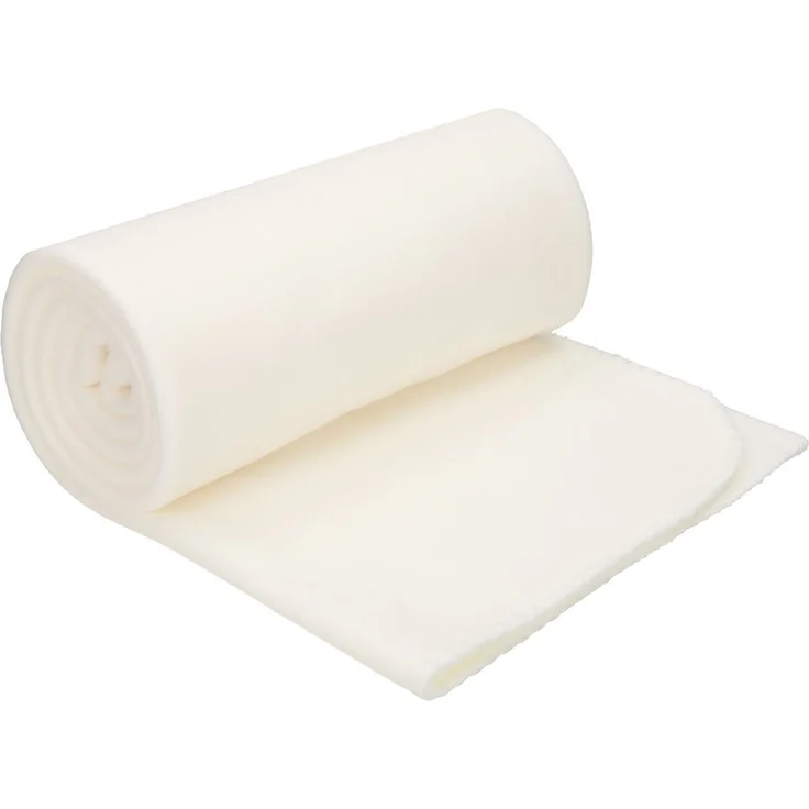 Wohndecke Luxus Fleecedecke Kuscheldecke Größe 130x170 cm Farbe Creme, Betz, 180 g/m² – Bild 1