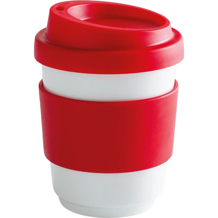 KAHLA fillit To Go Becher 0,27 l Banderole cherry red – Bild 1