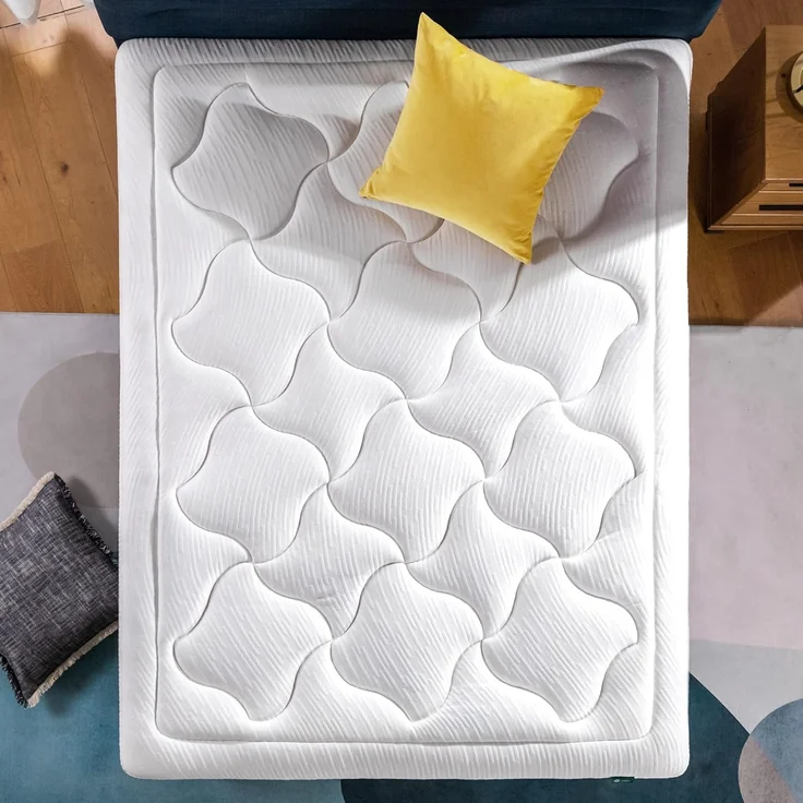 Zinus Matratze aus Memory-Schaum Cloud, Memory Foam, Weiß, 120x190 cm – Bild 3