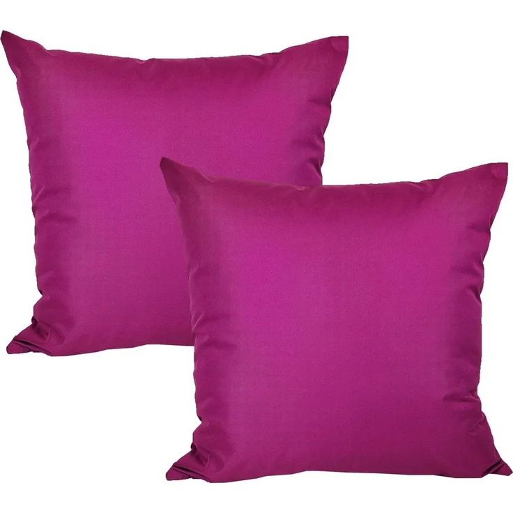 JACK Kissenbezüge 2er Set 50x50cm Outdoor Wasserfest, (2 Stück), 2x Kissenhülle, strapazierfähig, wasserabweisend, Innen & Außen – Bild 1