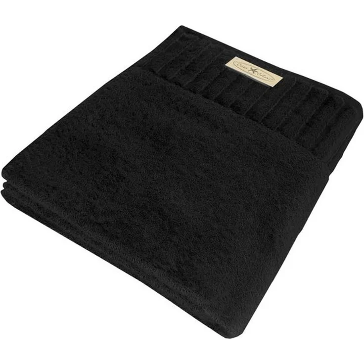 Gästetuch uni schwarz, 30 x 50 cm – Bild 4