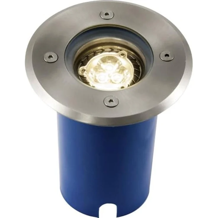 Heitronic Nr. 36850-HE Bodeneinbaustrahler Potsdam Rund edelstahl GU10 IP67