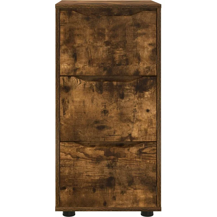 vidaXL Aufbewahrungsschrank 40 x 48 x 81 cm Holzwerkstoff Räuchereiche 888872 – Bild 8