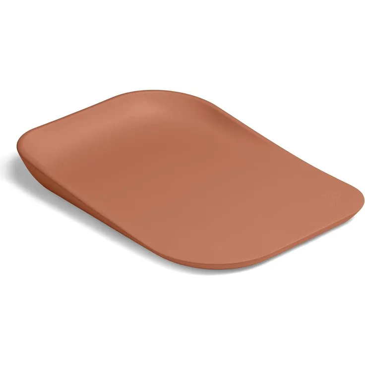 Hauck Wickelauflage Change N Clean, Keil Wickeltischunterlage 50x70 cm, Wickelmatte Schadstofffrei, Abwaschbar, Hygienisch, Wickelmulde bis 25 kg, Pflegeleicht (Cork)