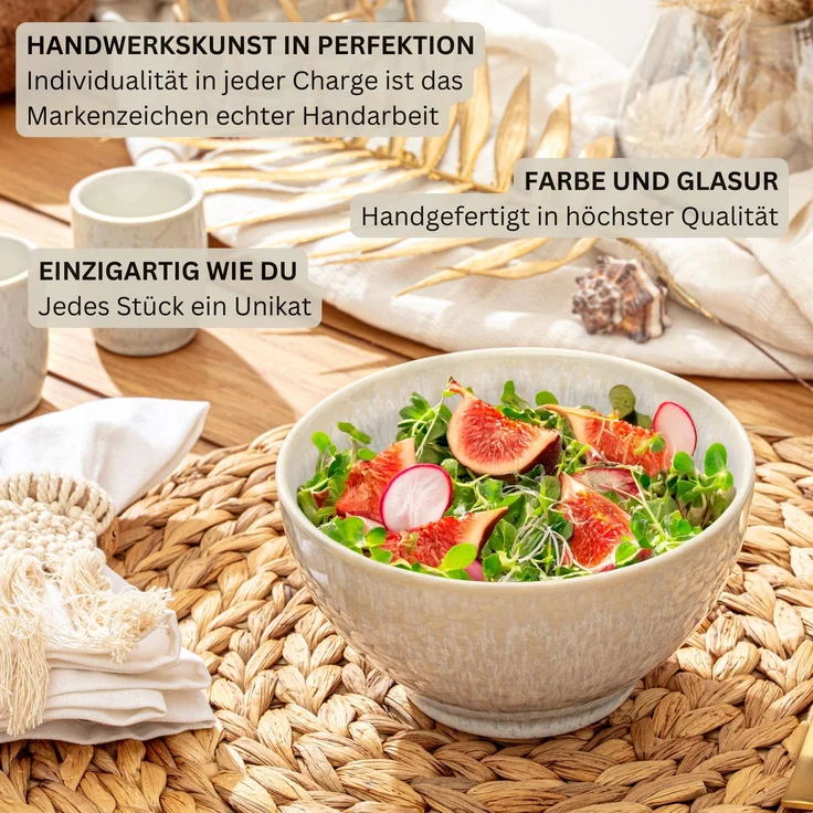 SÄNGER Müslischalen Set Korfu 4 teilig – Bild 5