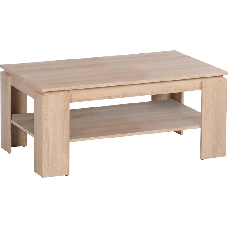 Couchtisch >Harrison< Schublade, Sonoma Eiche Dekor - 100x44x60cm (BxHxT) – Bild 5