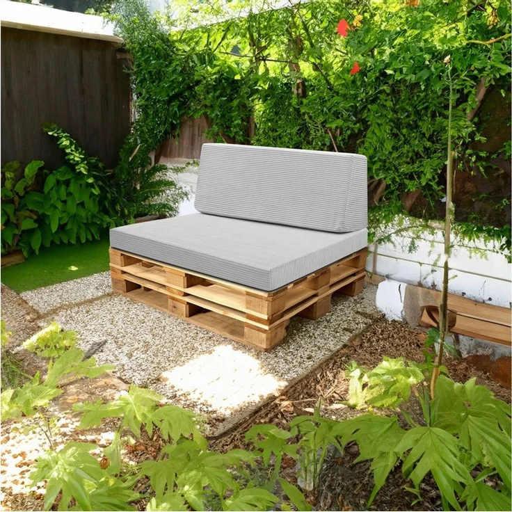 Amazinggirl Palettenkissen Outdoor Europaletten - Sitzpolster für Paletten und Palettensofa – Bild 4