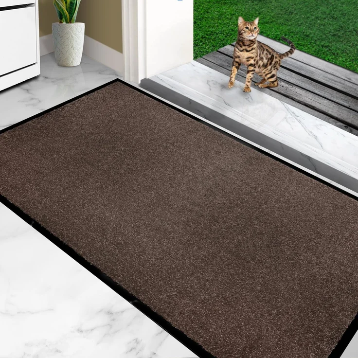 Furni24 Fußmatte - Beige, 90 x 150 cm – Bild 2