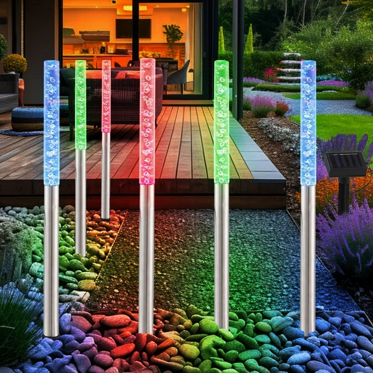 Moderne Solar LED Steckleuchten für den Außenbereich – Bild 4
