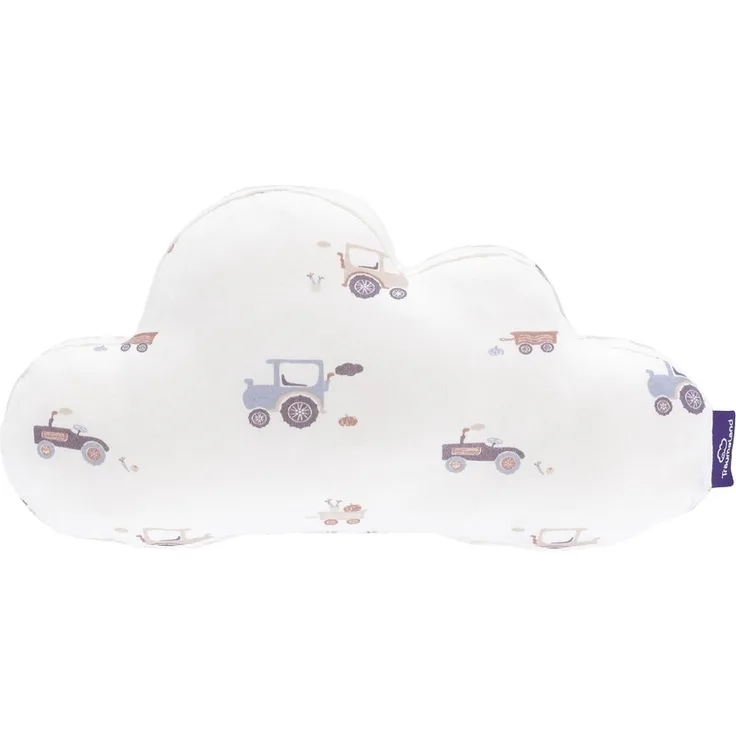 Träumeland Kuschelkissen Wolke Little Farm blau 36 x 23 x 12 cm