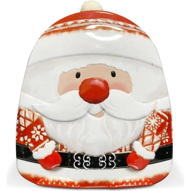 MediMuc Keksdose Santa mit Mütze, Santa mit Mütze – Bild 1