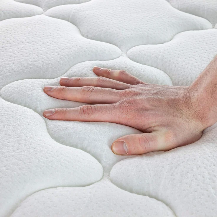 Arensberger EMILIA Federkernmatratze mit GEL-Schaum und integriertem Topper | 140x200 cm Höhe 23cm | Härtegrad H3/ H4 | HR Taschenfederkern Matratze – Bild 10