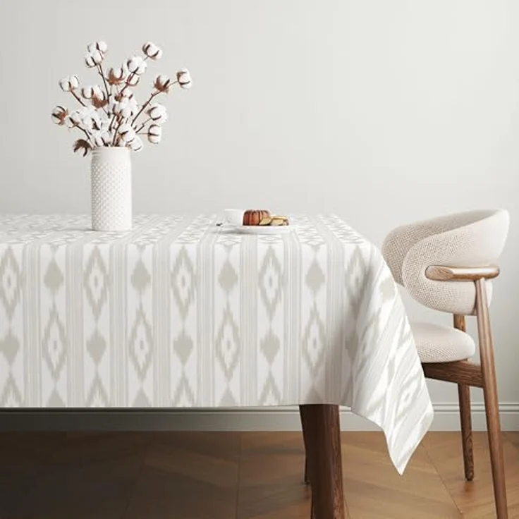 Martina Home Tischdecke, Wachstuch, Malorqui, Beige, 100 x 140 cm – Bild 4