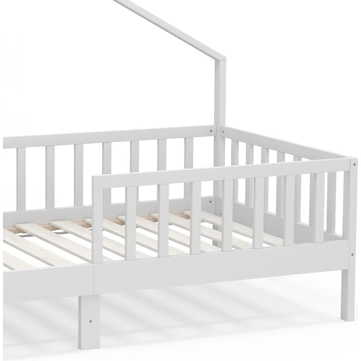 Hausbett Justus Weiß 90x200 cm Vitalispa – Bild 6