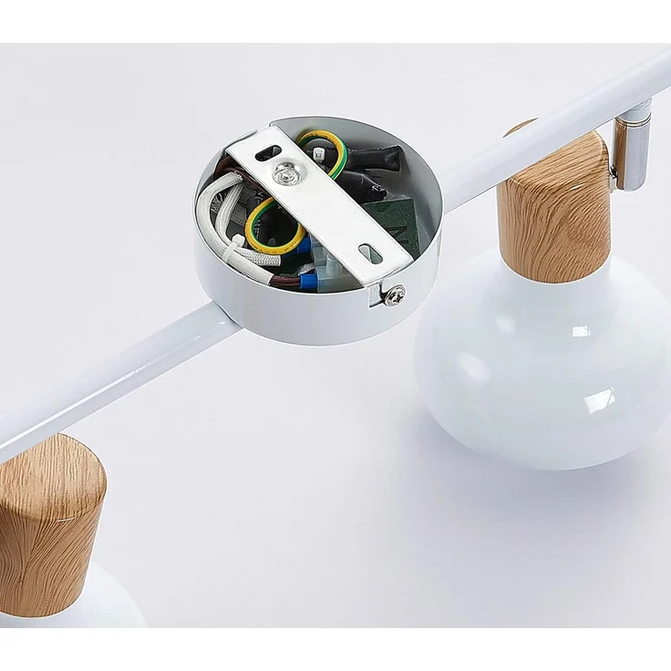 Lindby Deckenstrahler Fridolin, Metall, Weiß IP20, 6 x 40 W – Bild 10