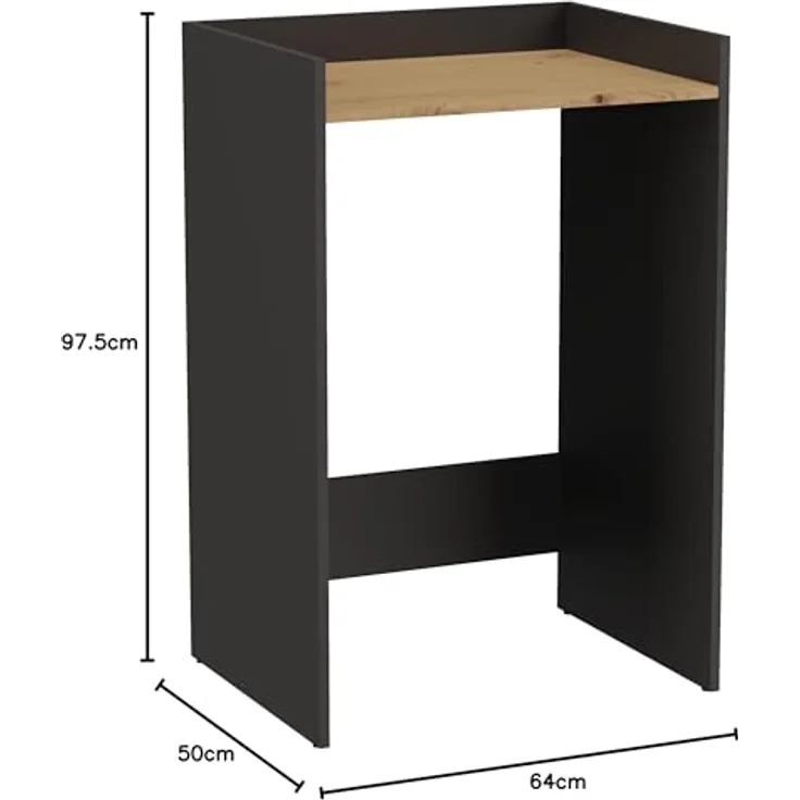 TOPESHOP Waschmaschinenumbauschrank MAGWA für Waschmaschine / Wäschetrockner - Überbauschrank ideal für Ihr Badezimmer – Bild 4