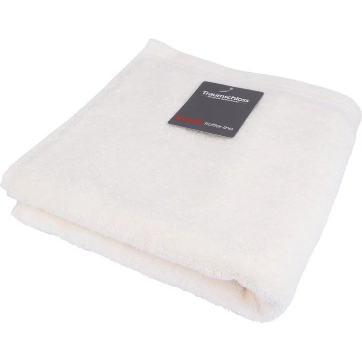 Traumschloss Frottier-Line, Frottier (1-St), Flauschig weich & angenehm zur Haut, 1x Gästehandtuch, Creme, 30x50 – Bild 1
