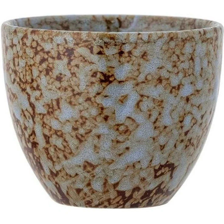 Bloomingville Becher Bloomingville Becher PAULA KLEIN Blau Braun Meliert – Bild 5