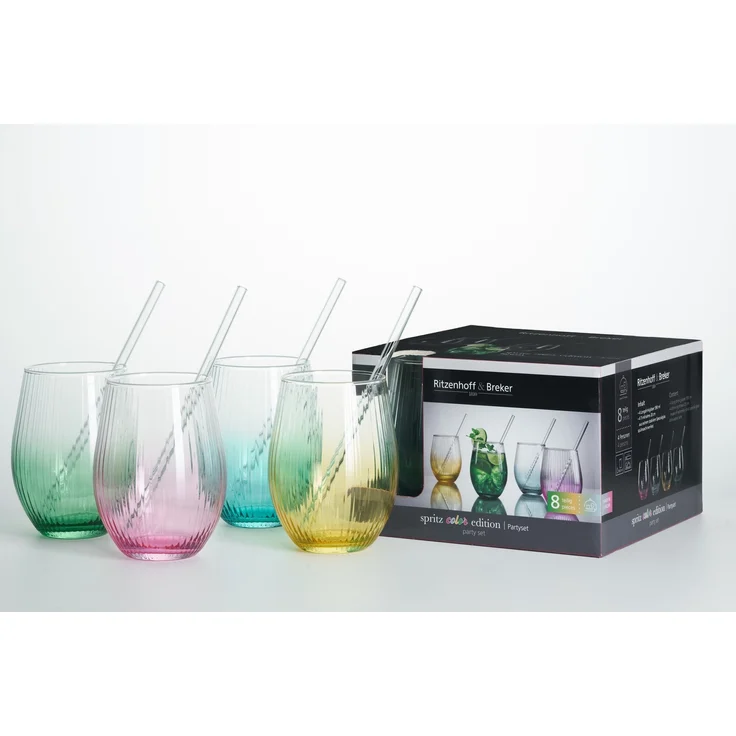 Party-Set 8tlg. Spritz Color Edition – Bild 2