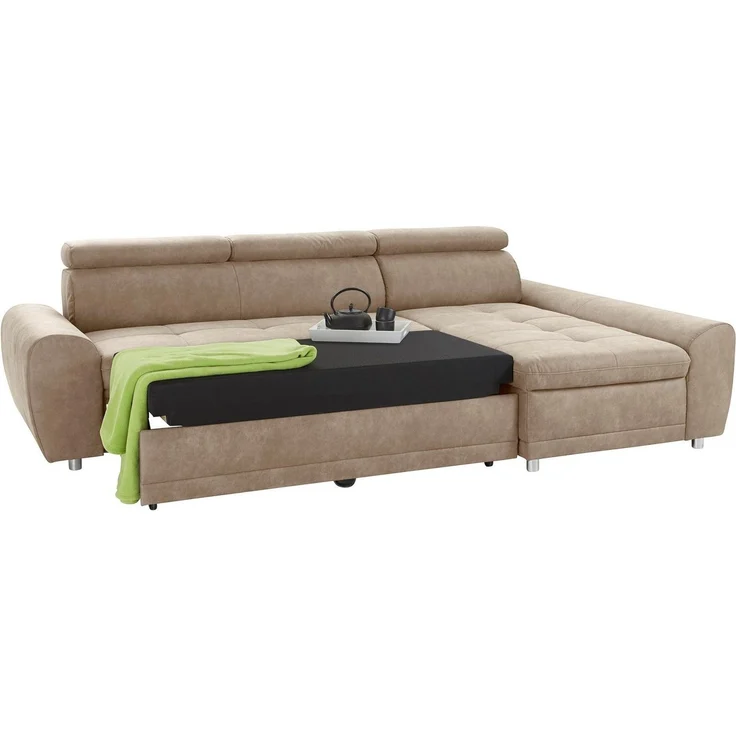 sit&more Ecksofa Riva L-Form, inklusive Kopteilverstellung, wahlweise mit Schlaffunktion – Bild 3