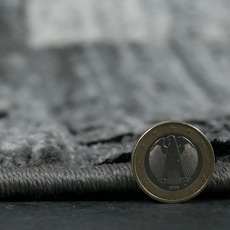 Vimoda Teppich Wohnzimmer teppich Schlafzimmer, Rechteckig, Höhe: 13 mm, Blumen Motiv, meliert,designer Läufer dicht – Bild 3