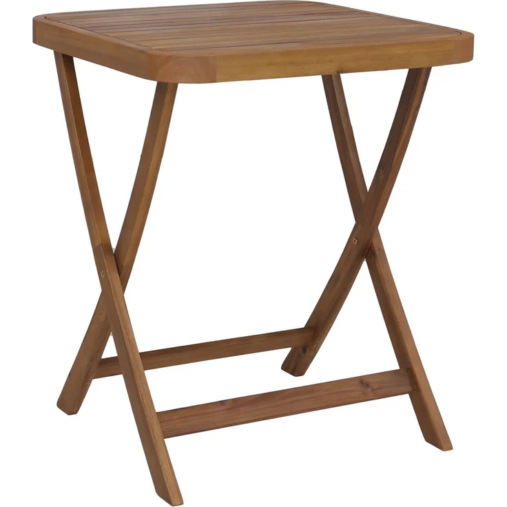 Garten-Set HWC-P70, Sitzgruppe Balkon-Set Garnitur 2x Stuhl Tisch, Seilgeflecht Akazie Holz klappbar ~ natur, grün – Bild 7