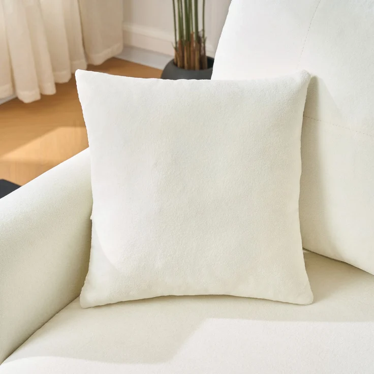 Ecksofa Schlafsofa, mit Bettkasten Schlaffunktion Stauraum beidseitig montierbar L-Form für Wohnzimmer oder Gästezimmer, Samt, Beige, — – Bild 8