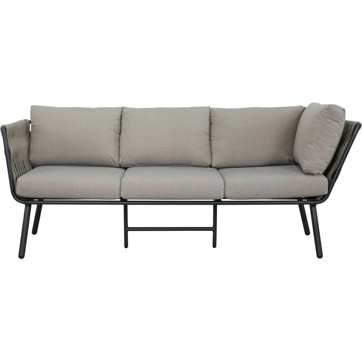 Gardissimo ABBY Ecklounge Gartenmöbel Sitzgruppe Rope taupe links – Bild 7