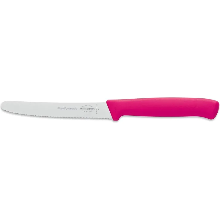 F. Dick Pro Dynamic Allzweckmesser, Wellenschliff 11 cm Pink
