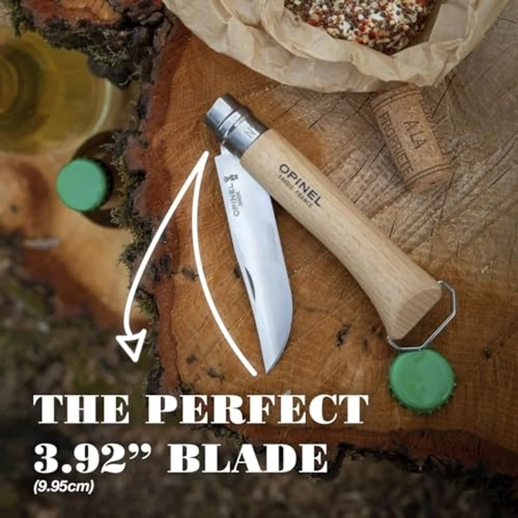 Opinel Taschenmesser No. 10 mit Korkenzieher – Bild 3