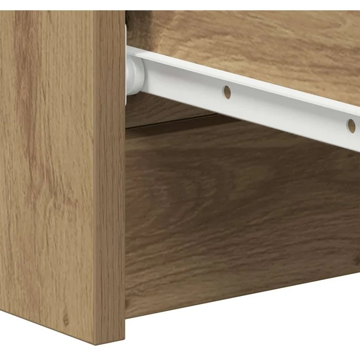 vidaXL Sideboard Artisan-Eiche 60x35x98,5 cm Holzwerkstoff 861129 – Bild 7