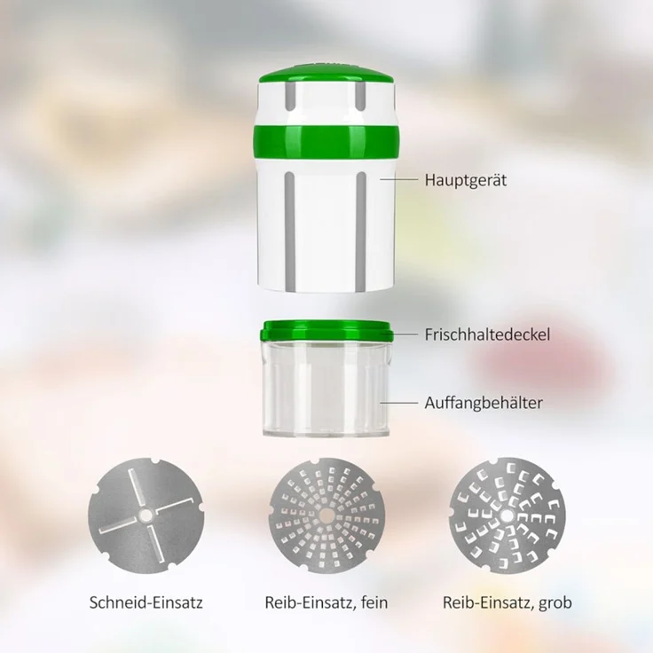 Universalreibe Nicer Dicer Maestro 6-teilig – Bild 4