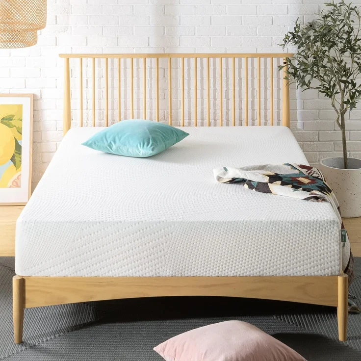 Zinus Essential Memory-Schaum-Matratze mit grünem Tee, anpassbar, 7 Zonen, 150x190 cm, Höhe 25 cm, günstig, Öko-Tex – Bild 9