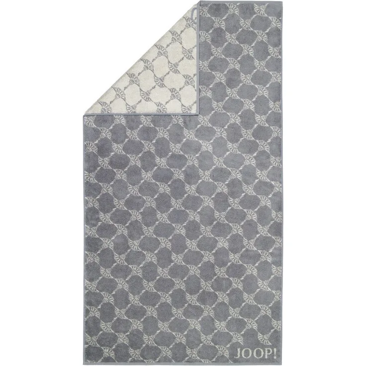 Joop! Duschtuch Badetuch 80x150 Cornflower 1611-77 anthrazit grau