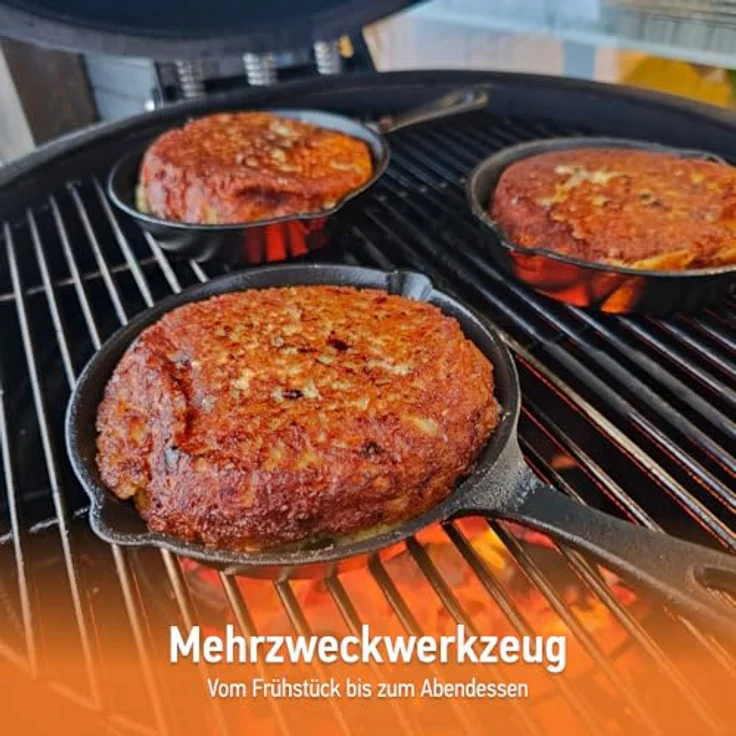 Texas_Club Gusseisen Mini-Pfanne Ø 15 5 cm – Bild 7