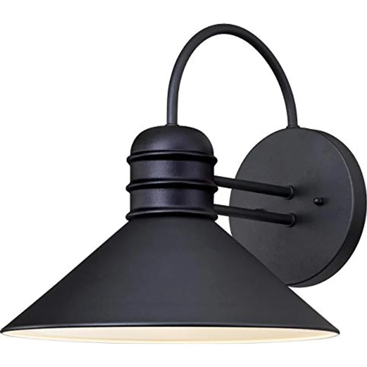 Westinghouse Walter 6580940, Einflammige dimmbare LED-Wandleuchte für Außenbereiche, strukturiertes Schwarz, 220 Volt – Bild 4