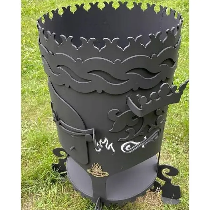 Ofen Buchara-3 Utschak Buchara-3 in Schwarz für 22 Liter Kasan