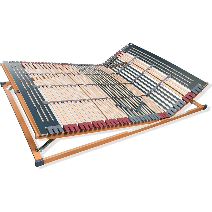 7 Zonen Lattenrost Rhodos KF verstellbar, 44 Leisten 140x210 cm