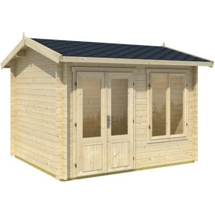 Lasita Maja Holz Gartenhaus Alex | Natur |