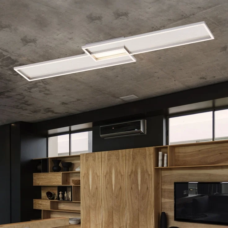 LED Deckenleuchte, Fernbedienung, dimmbar, L 110 cm – Bild 3