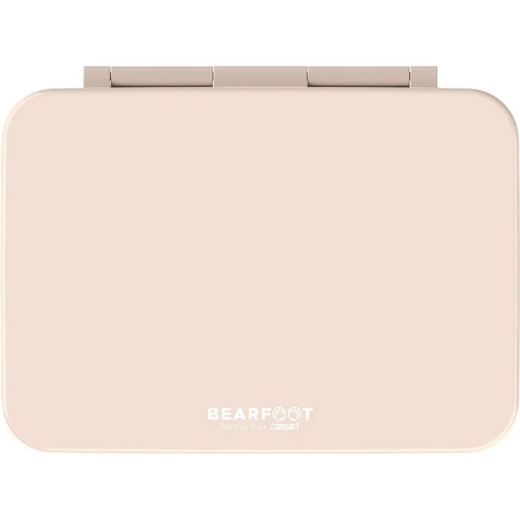 BEARFOOT Lunchbox Brotdose mit Fächern, leicht & auslaufsicher - Braun, PP, ABS, Silikon, Kindergarten und Schule - Mädchen und Jungen, Vesperbox, Snackbox – Bild 4