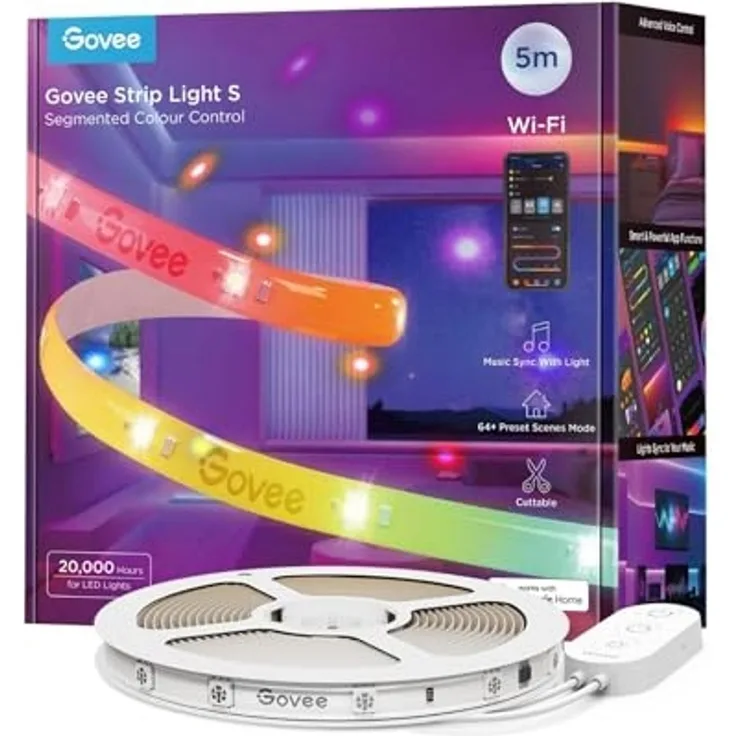 Govee LED Strip Lights Matter ready 5 Meter EEK G