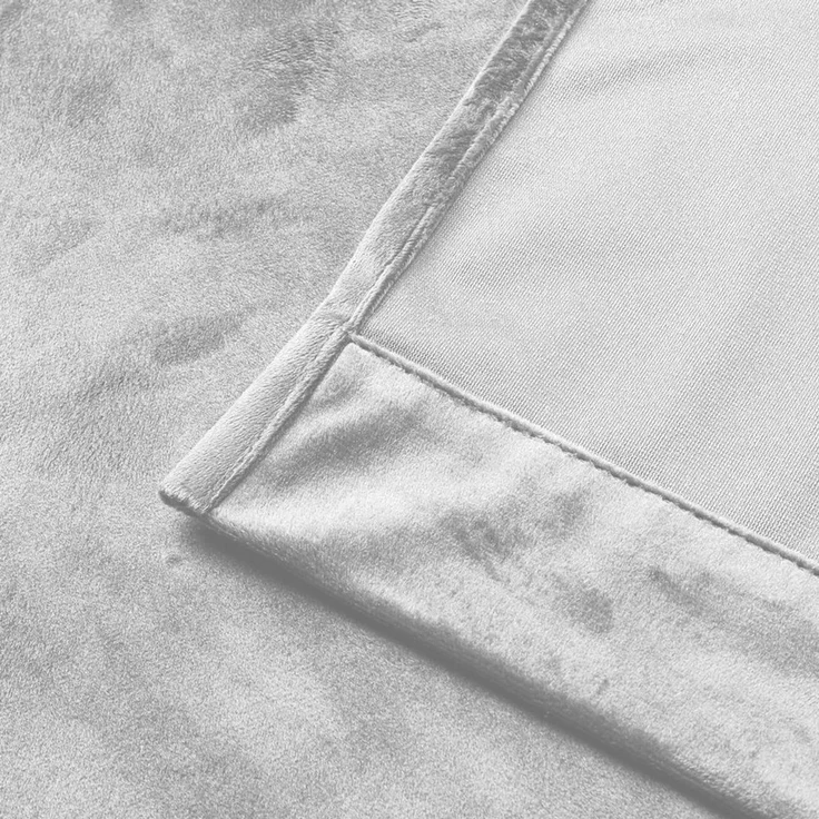 texpot Vorhang Samtvorhang 140 x 245 cm mit Öse wasserabweisend (1 St), Ösen, verdunkelnd – Bild 3