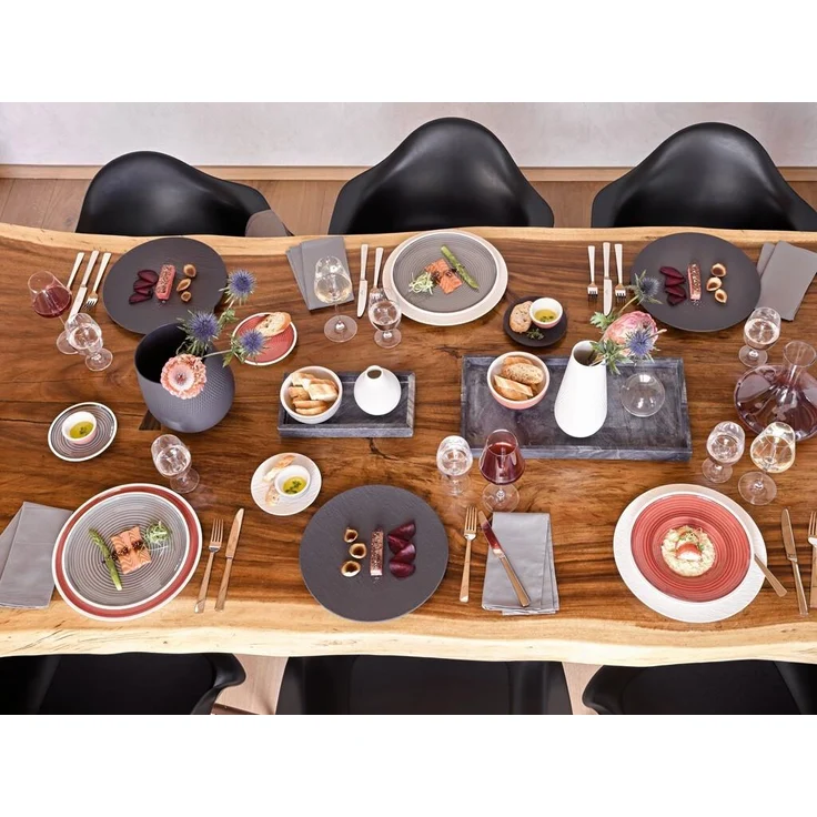Villeroy & Boch Manufacture Rock Servierplatte quadratisch schwarz 32,5 cm – Bild 7