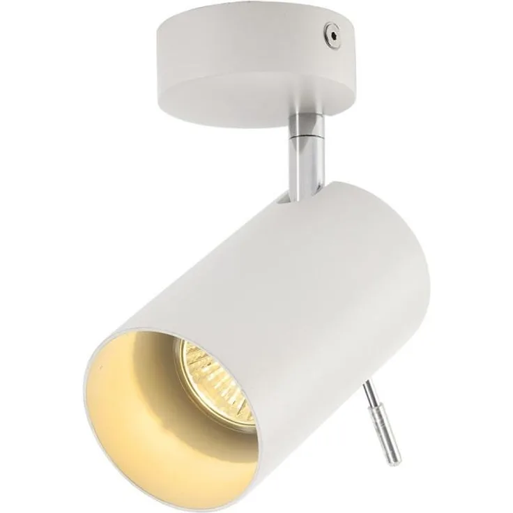 SLV ASTO TUBE I Deckenleuchte, weiss, 1xGU10, max. 75W - Wand- und Deckenleuchten