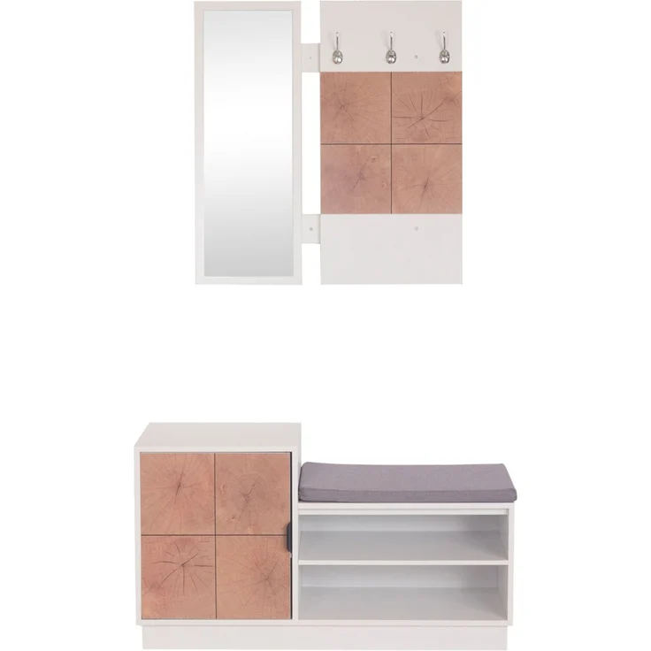 Garderobe Dana2 Weiß – Bild 1
