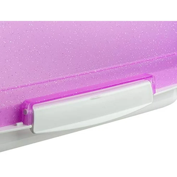 Engelland Kuchentransportbox Kuchenbox mit transparentem Deckel, Kunststoff, (Vorteils-Set, 2-tlg, sicheres Transportieren), mit Tragegriff und Klickverschluss, BPA-frei, rechteckig, Kunststoff – Bild 5