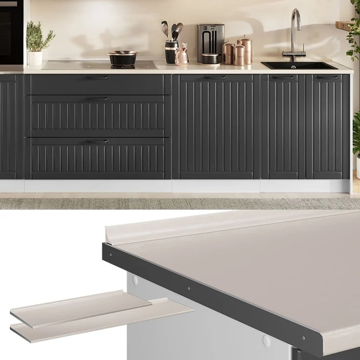 Küchenarbeitsplatte R-Line Satin 160 cm Vicco – Bild 4