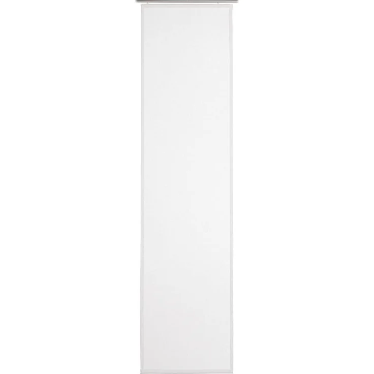 GÖZZE Flächenvorhang PERU weiß BH 60x245 cm weiß Gardine Fertigvorhang – Bild 1