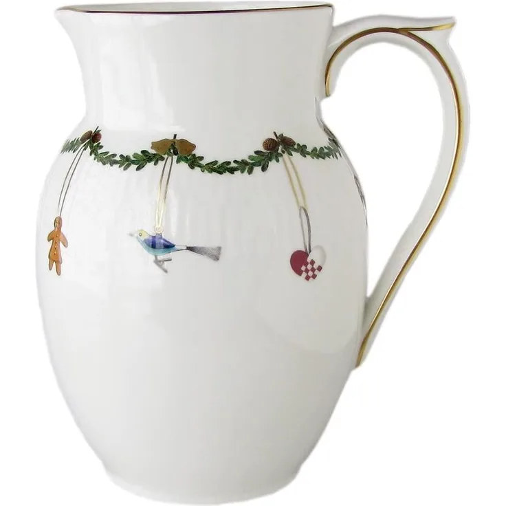 Kanne - 900 ml Star Fluted Christmas Royal Copenhagen Teekanne - Mikrowelle geeignet, Spülmaschinenfest